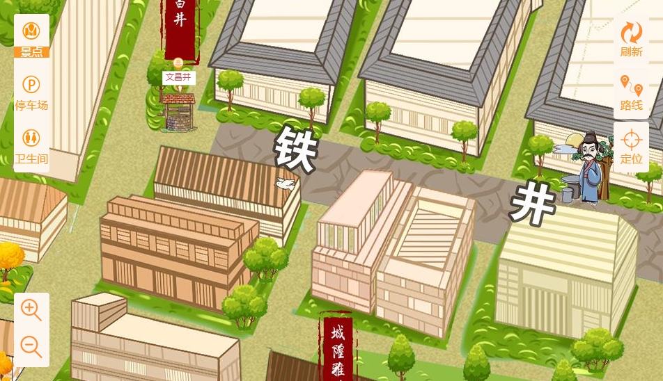 茅箭智慧景区：手绘地图与语音导览的完美融合