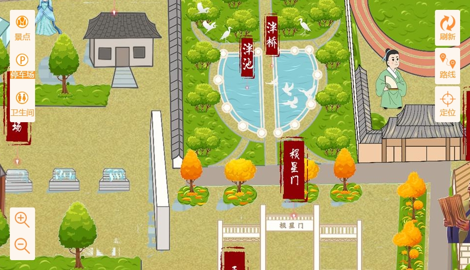 茅箭手绘地图景区语音讲解导览系统：智慧景区建设的基石